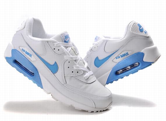 New Men'S Nike Air Max Dodgerblue/White